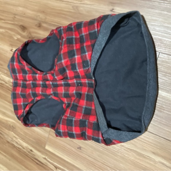 Dog Coat Plaid and Lined - Picture 2 of 3